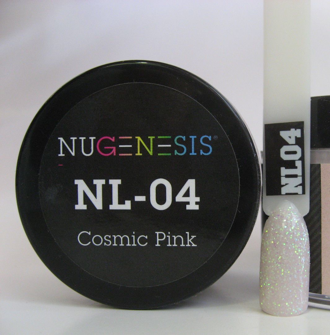 NuGenesis Nails Dipping Powder Glitters 2oz/43gr jar