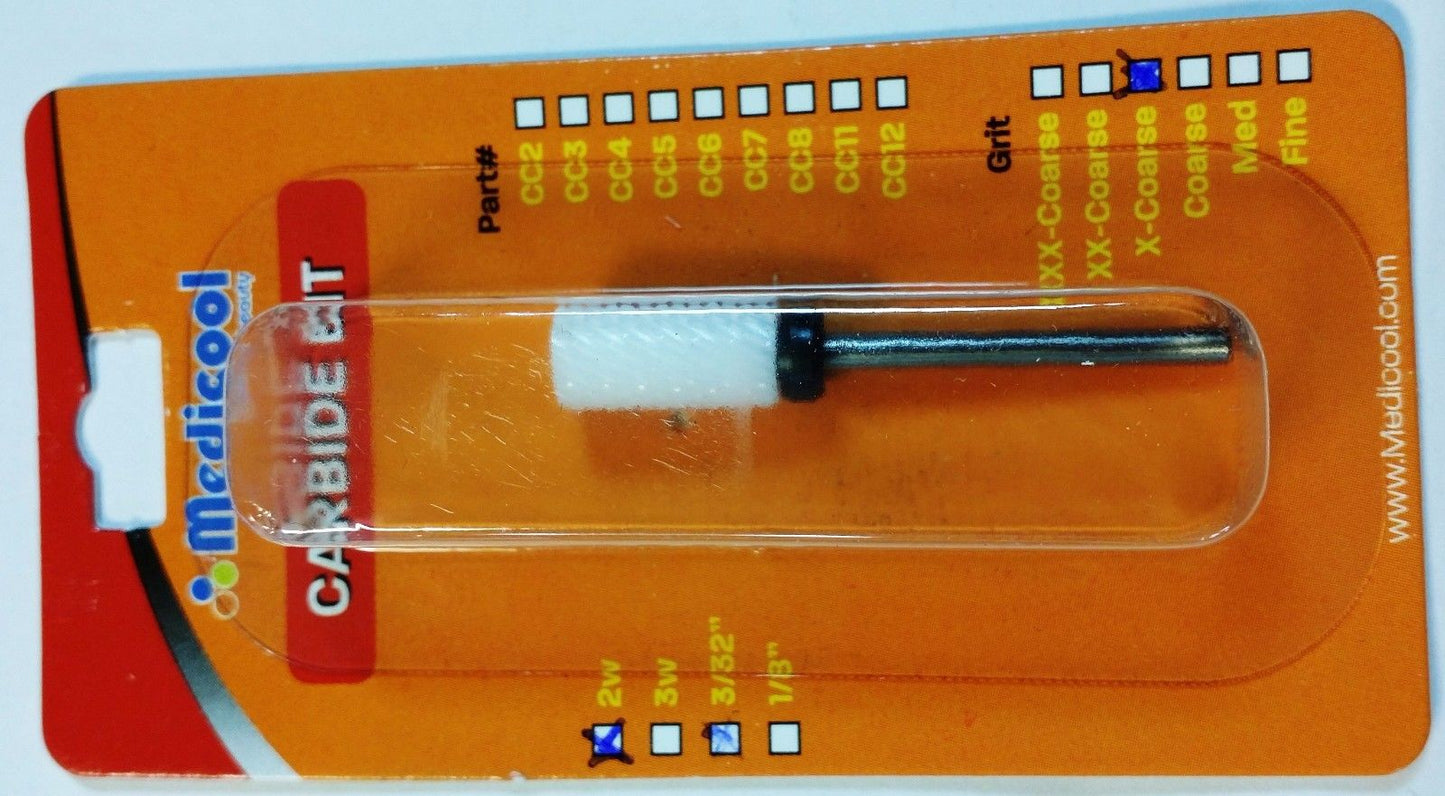 Medicool - CERAMIC CARBIDE BIT Large Barrel (CC14) - Choose your Favorite