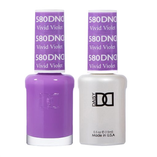 DND Gel Polish & Lacquer - 580 - Vivid Violet