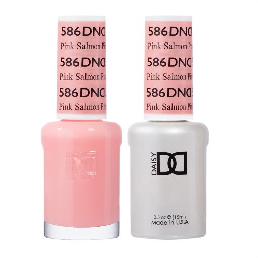 DND Gel Polish & Lacquer - 586 - Pink Salmon