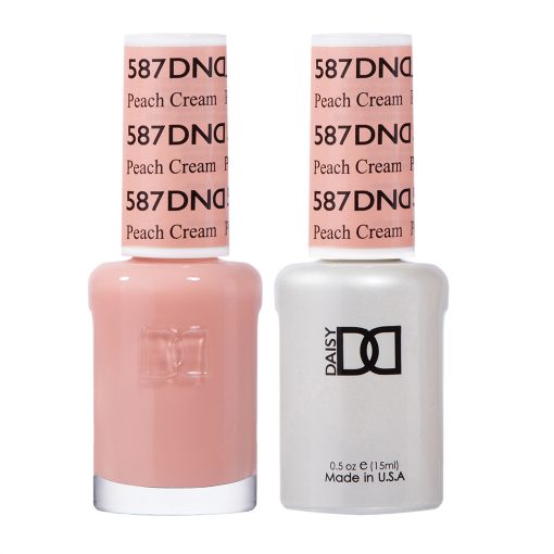 DND Gel Polish & Lacquer - 587 - Peach Cream