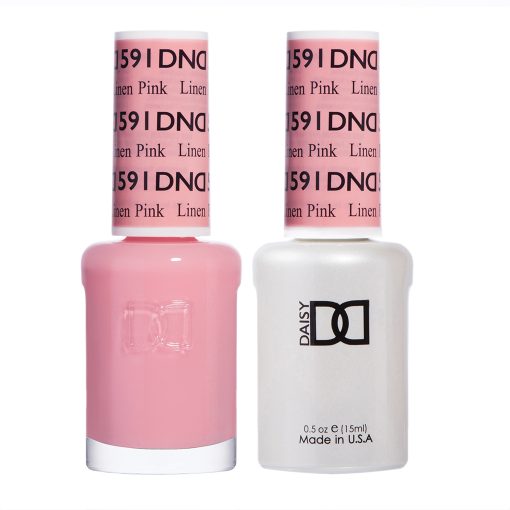 DND Gel Polish & Lacquer - 591 - Linen Pink
