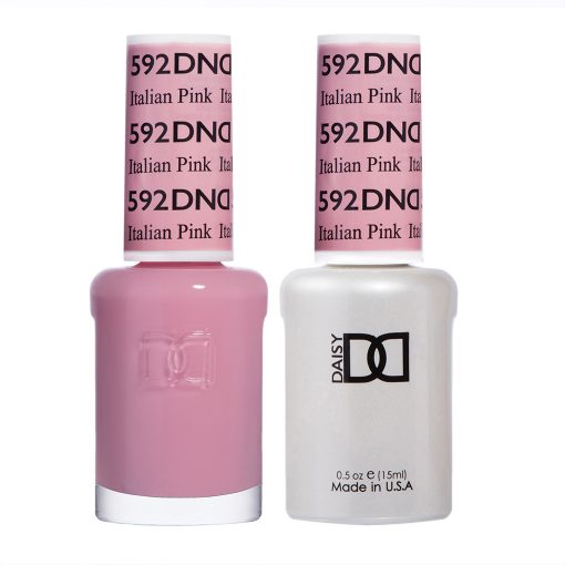 DND Gel Polish & Lacquer - 592 - Italian Pink