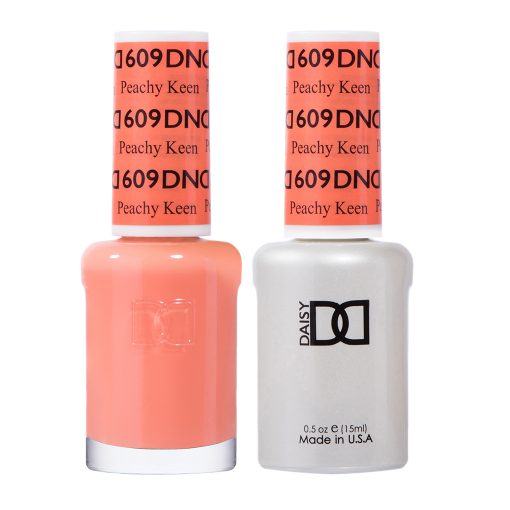 DND Gel Polish & Lacquer - 609 - Peachy Keen
