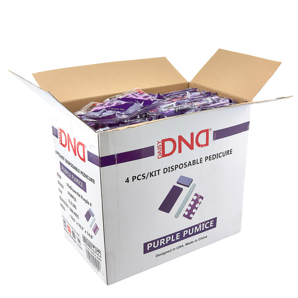DND Disposable Pedicure Kit w/ Toe Separator - 200 Packs / Case