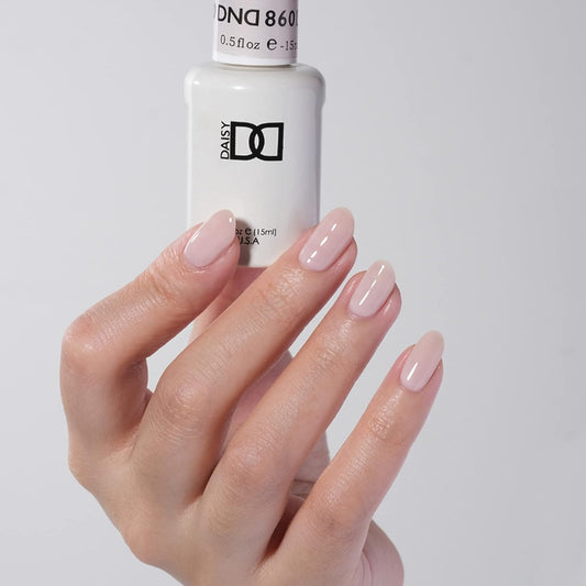 DND Gel Polish & Lacquer - 860 - She’s White? She’s Pink?