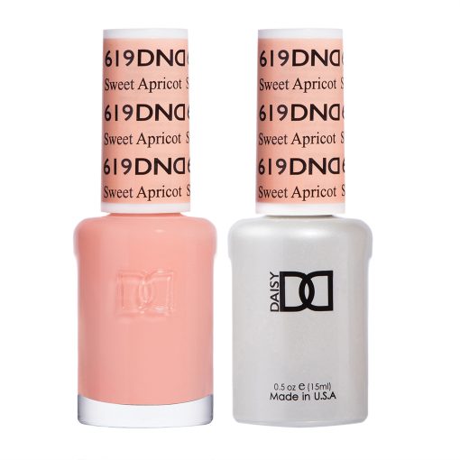 DND Gel Polish & Lacquer - 619 - Sweet Apricot