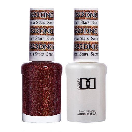 DND Gel Polish & Lacquer - 623 - Santa Stars