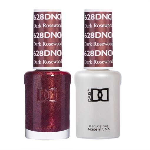 DND Gel Polish & Lacquer - 628 - Dark Rosewood
