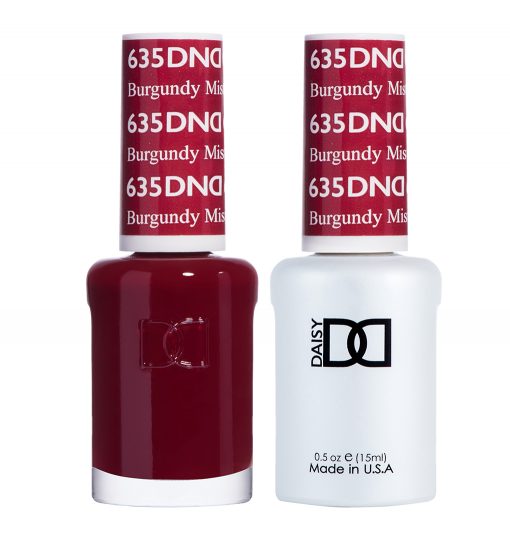 DND Gel Polish & Lacquer - 635 - Burgundy Mist