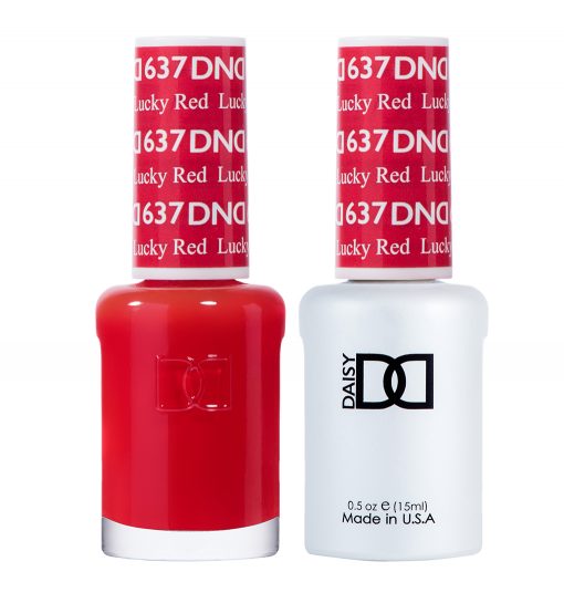 DND Gel Polish & Lacquer - 637 - Lucky Red