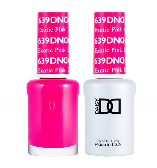 DND Gel Polish & Lacquer - 639 - Exotic Pink