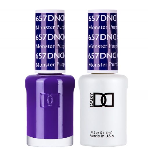 DND Gel Polish & Lacquer - 657 - Monster Purple