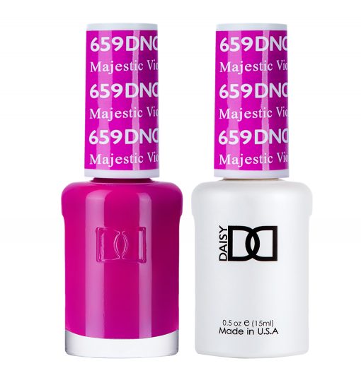 DND Gel Polish & Lacquer - 659 - Majestic Violet