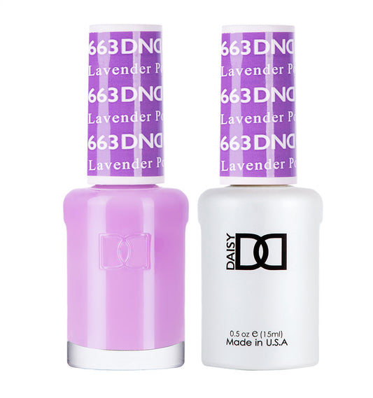 DND Gel Polish & Lacquer - 663 - Lavender Pop