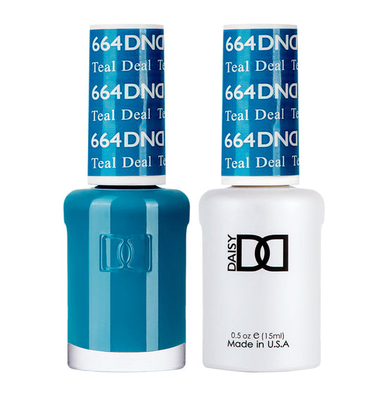 DND Gel Polish & Lacquer - 664 - Teal Deal