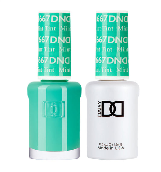 DND Gel Polish & Lacquer - 667 - Mint Tint