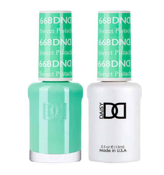 DND Gel Polish & Lacquer - 668 - Sweet Pistacia