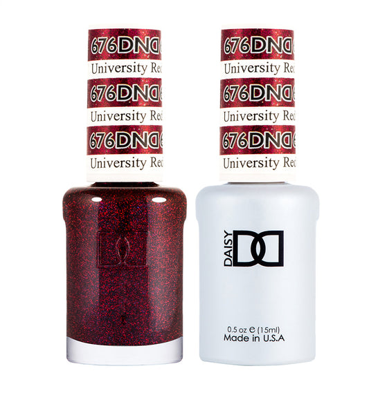 DND Gel Polish & Lacquer - 676 - Universal Red