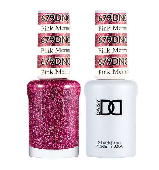 DND Gel Polish & Lacquer - 679 - Pink Mermaid