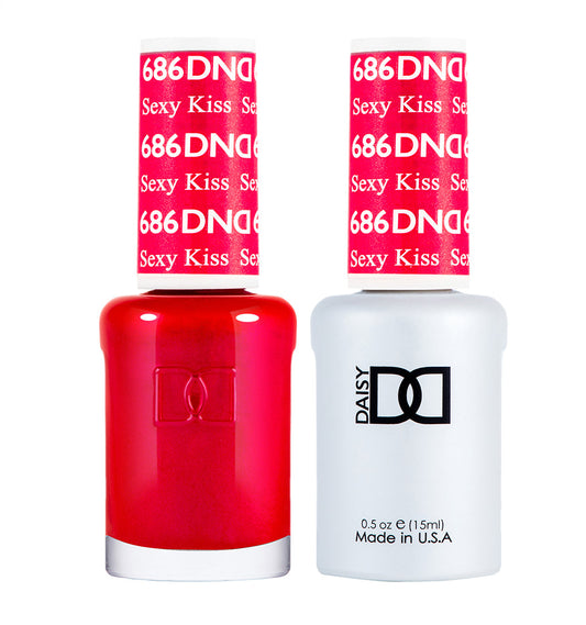 DND Gel Polish & Lacquer - 686 - Sexy Kiss