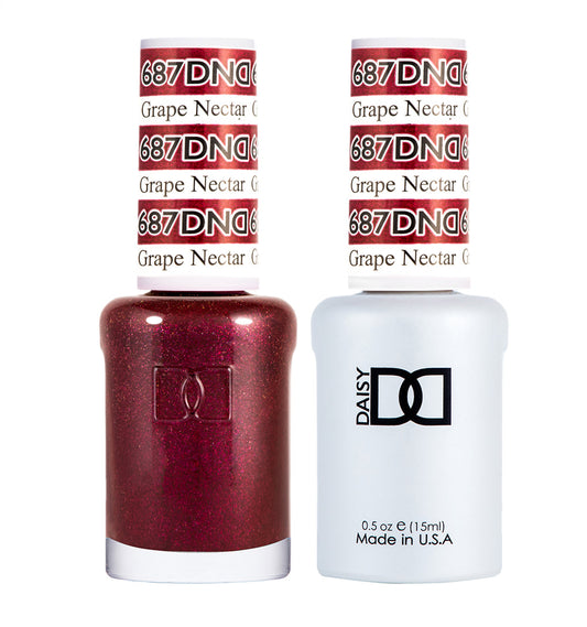 DND Gel Polish & Lacquer - 687 - Grape Nectar