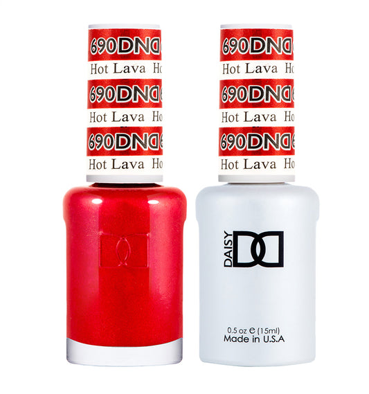 DND Gel Polish & Lacquer - 690 - Hot Lava