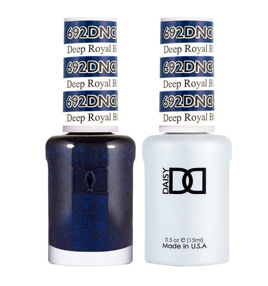 DND Gel Polish & Lacquer - 692 - Deep Royal Blue