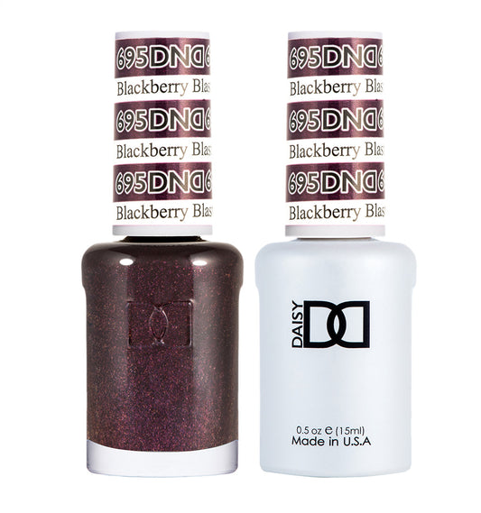 DND Gel Polish & Lacquer - 695 - Blackberry Blast
