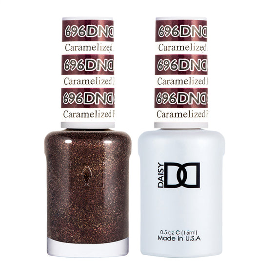 DND Gel Polish & Lacquer - 696 - Carmelized Plum