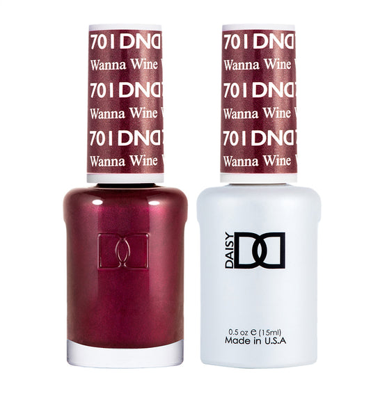 DND Gel Polish & Lacquer - 701 - Wanna Wine