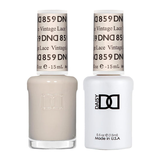 DND Gel Polish & Lacquer - 859 - Vintage Lace