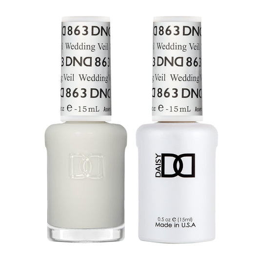 DND Gel Polish & Lacquer - 863 - Wedding Veil