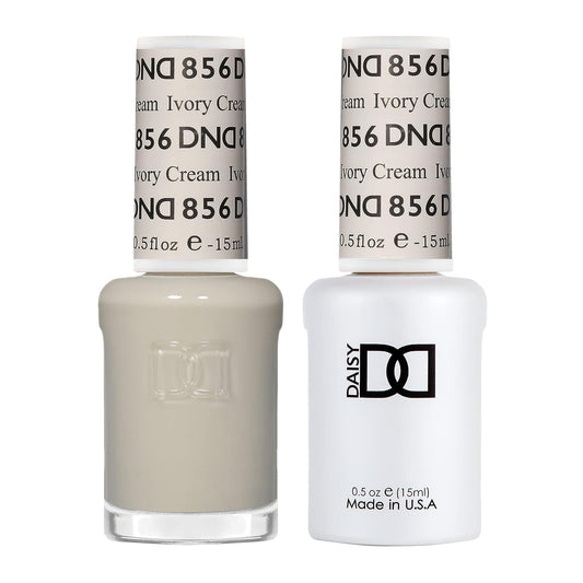 DND Gel Polish & Lacquer - 856 - Ivory Cream