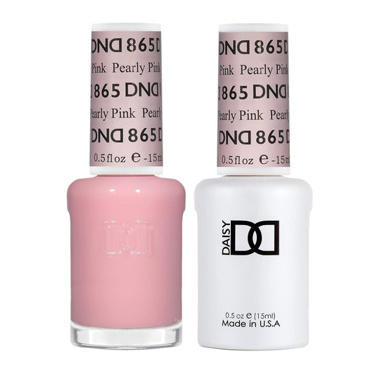 DND Gel Polish & Lacquer - 865 - Pearly Pink