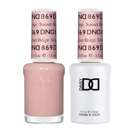 DND Gel Polish & Lacquer - 869 - Sunset Beige
