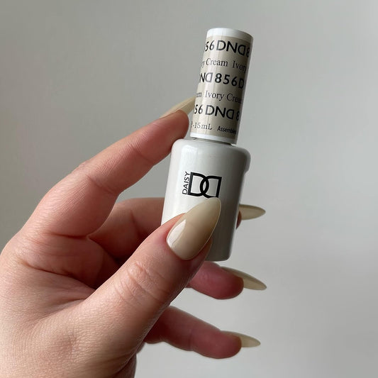 DND Gel Polish & Lacquer - 856 - Ivory Cream