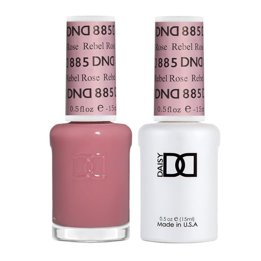 DND Gel Polish & Lacquer - 885 Rebel Rose