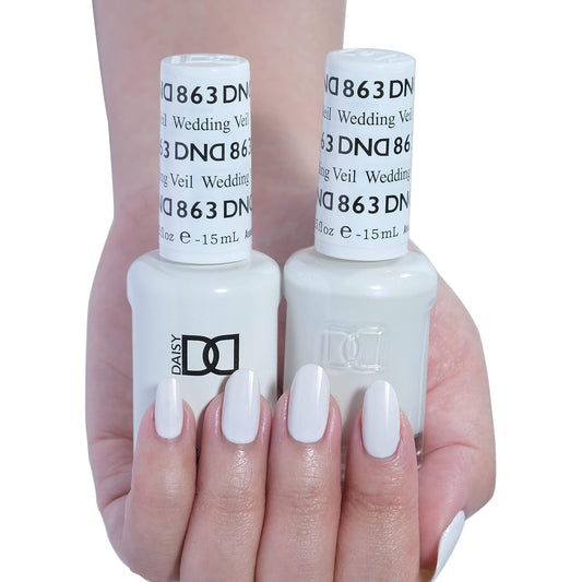 DND Gel Polish & Lacquer - 863 - Wedding Veil