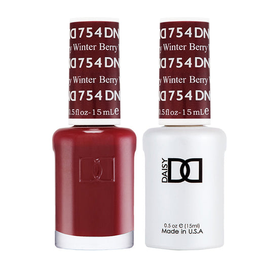 DND Gel Nail Polish Duo 754 - Winter Berry