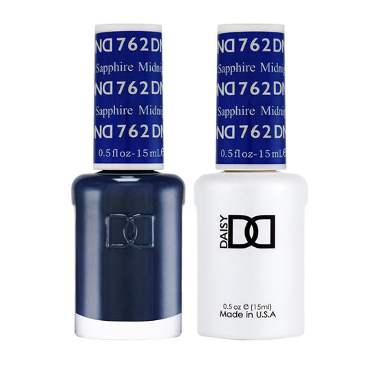 DND Gel Nail Polish Duo 762 - Midnight Sapphire