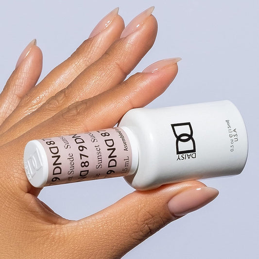 DND Gel Polish & Lacquer - 879 -Sunset Suede