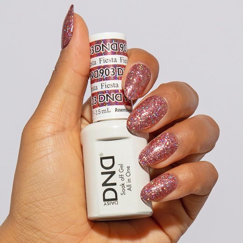 DND Gel Super Glitters  #903 Fiesta