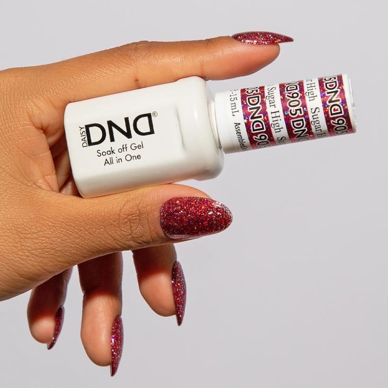 DND Gel Super Glitters  #905 Sugar High