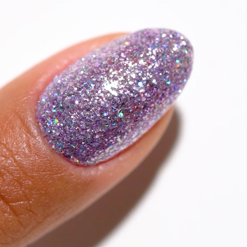 DND Gel Super Glitters  #912 Lavender Aura