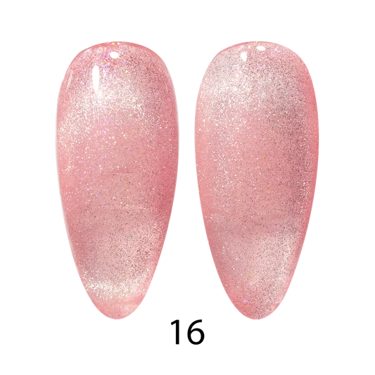 DND DC 9D CatEyes Gel  #16- Sugar Floss