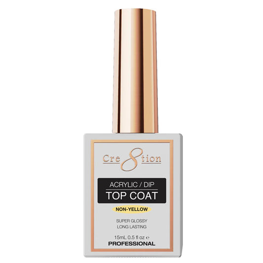 Cre8tion Acrylic/ Dip No Wipe LED/UV Top Coat 0.5oz