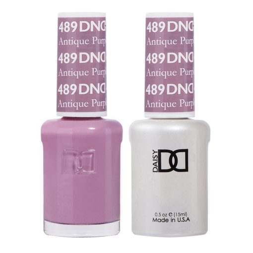 DND Gel Polish & Lacquer - 489 - Antique Purple