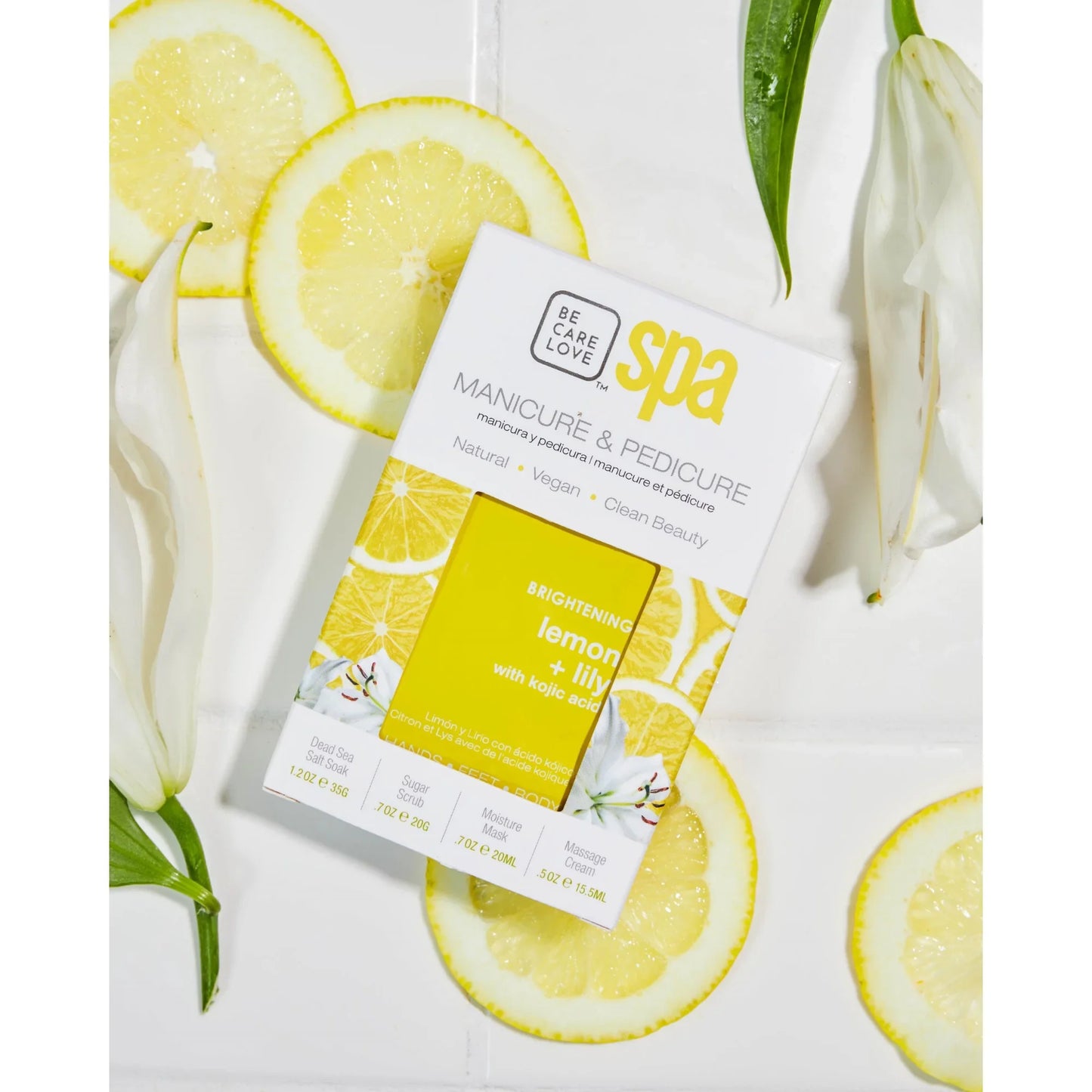 BCL Organic Spa 4 steps Pedicure Box