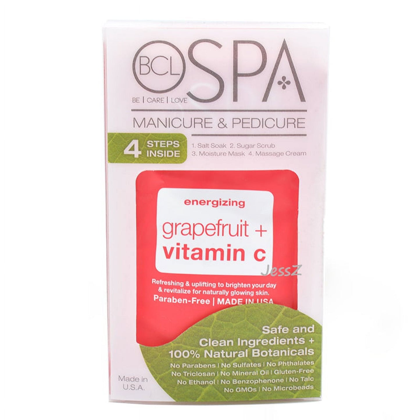 BCL Organic Spa 4 steps Pedicure Box